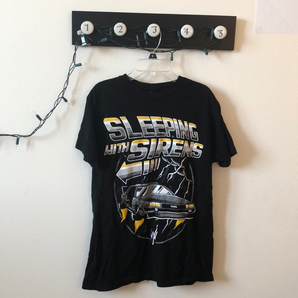 SLEEPING WITH SIRENS 2015 TOUR SHIRT